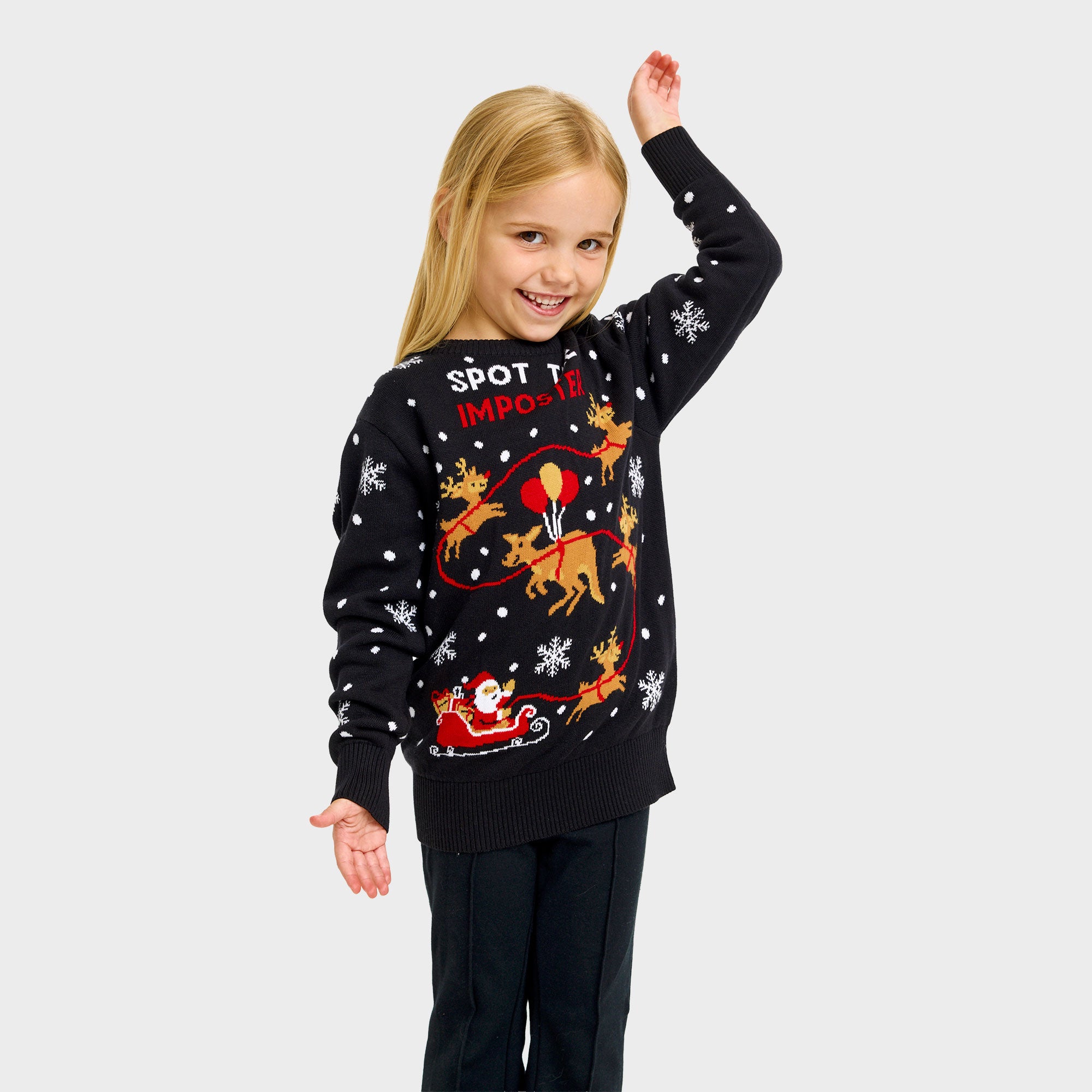 Imposter julesweater - Barn.